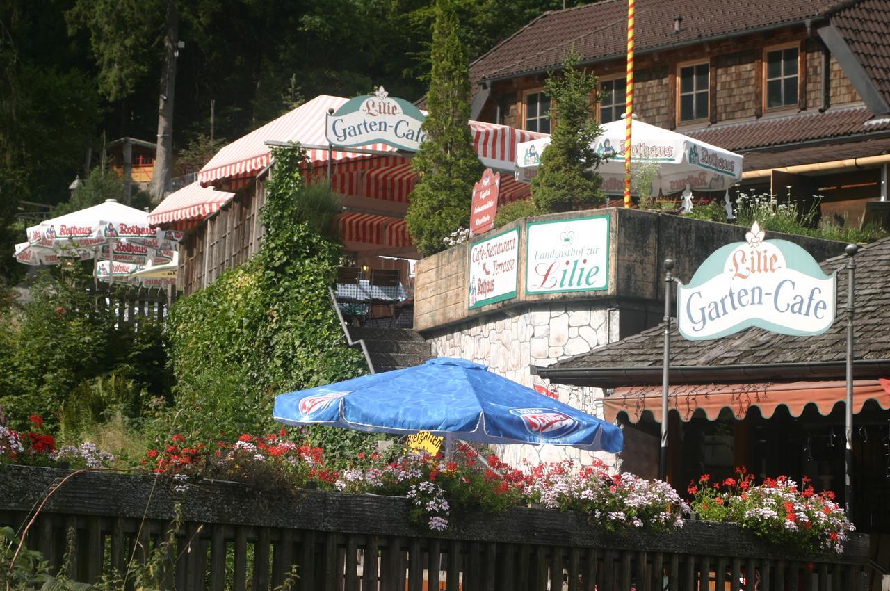 Gaestehaus Zur Lilie Triberg im Schwarzwald Bagian luar foto